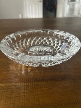 Vintage Princess House Lead Crystal Ashtray
